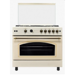 Cocina de gas butano/natural HVG CGI Horno 60L 5 Fuegos 90cm Inox - Cocina  - Los mejores precios