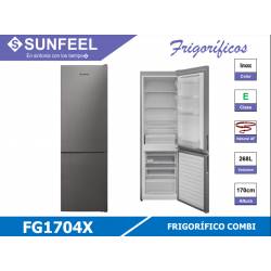 FRIGORIFICO SUNFEEL FG1704X...