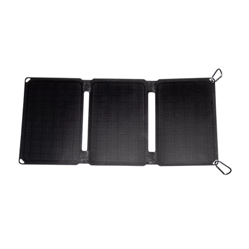 Panel Solar plegable de 20W, célula Solar portátil, resistente al