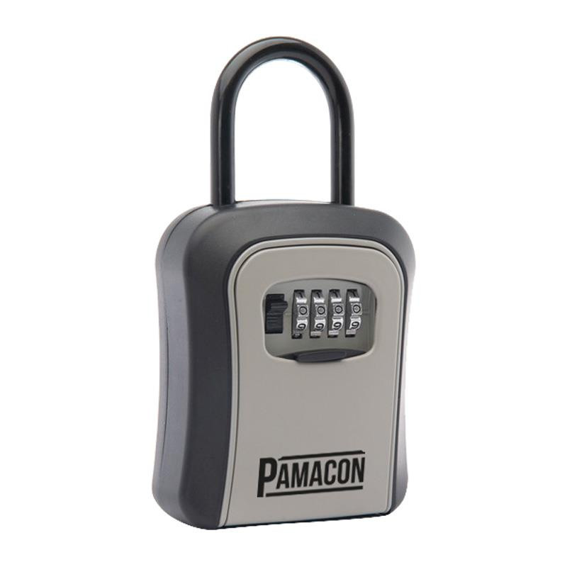 Caja de seguridad para llaves - cerradura de combinación con 10 dígitos -  montaje en pared