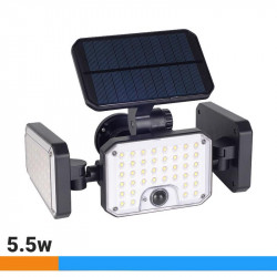 FOCO SOLAR LED LUZ FRIA...