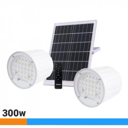 FOCO SOLAR DOBLE COLGANTE...