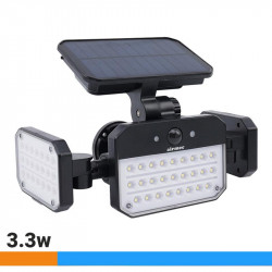 FOCO SOLAR LED LUZ FRIA...