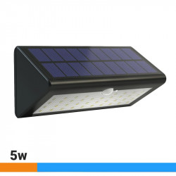 APLIQUE SOLAR LED LUZ FRIA...