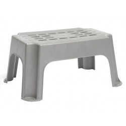 ESCALON PLASTICO GRIS...