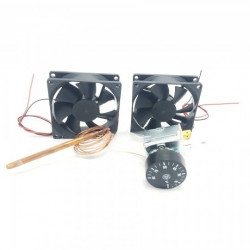 KIT DE 2 VENTILADORES 12V...