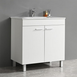 MUEBLE BAÑO BLANCO 80X46X85...