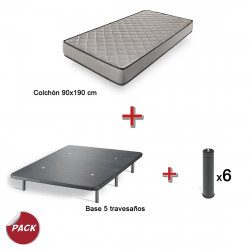 PACK01 COLCHON ECO20 90x190...