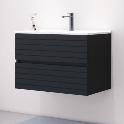 MUEBLE BAÑO NEGRO SERIE...