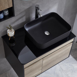 MUEBLE BAÑO HAYA NEGRO...