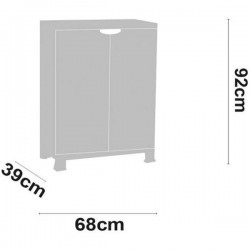 ▷🥇 distribuidor armario resina 68x37x90 cm bajo