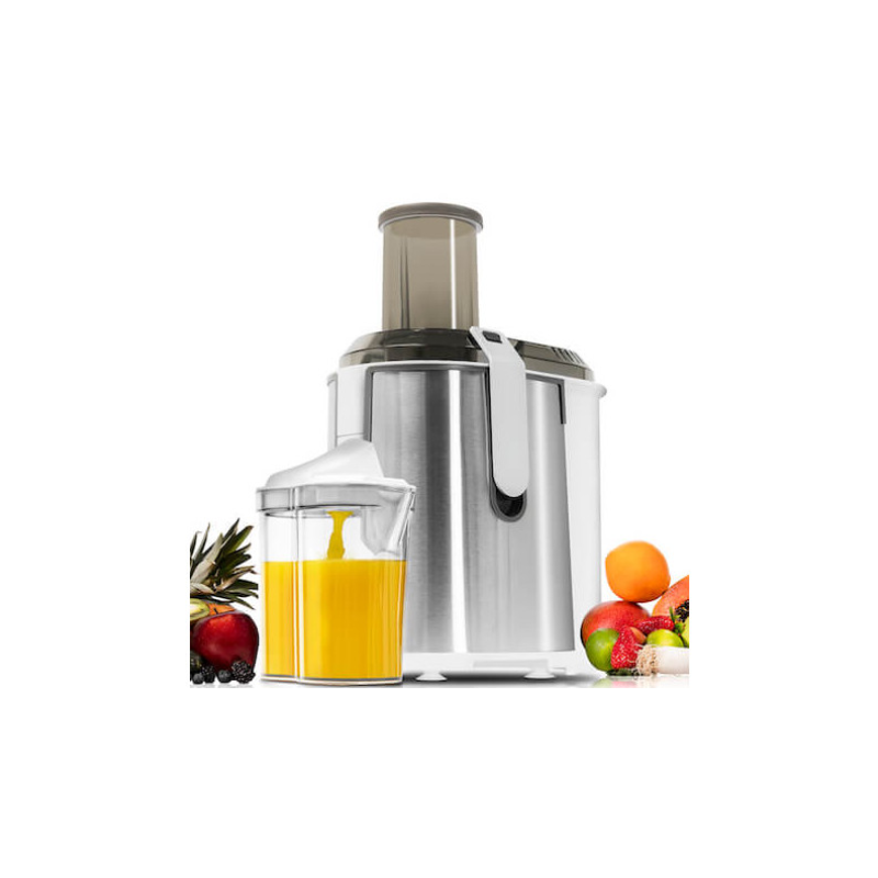 Licuadora para frutas y verduras con depósito de pulpa y jarra para zumo  StrongTitanium 19000 XXL Cecotec