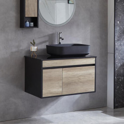 MUEBLE BAÑO HAYA NEGRO...