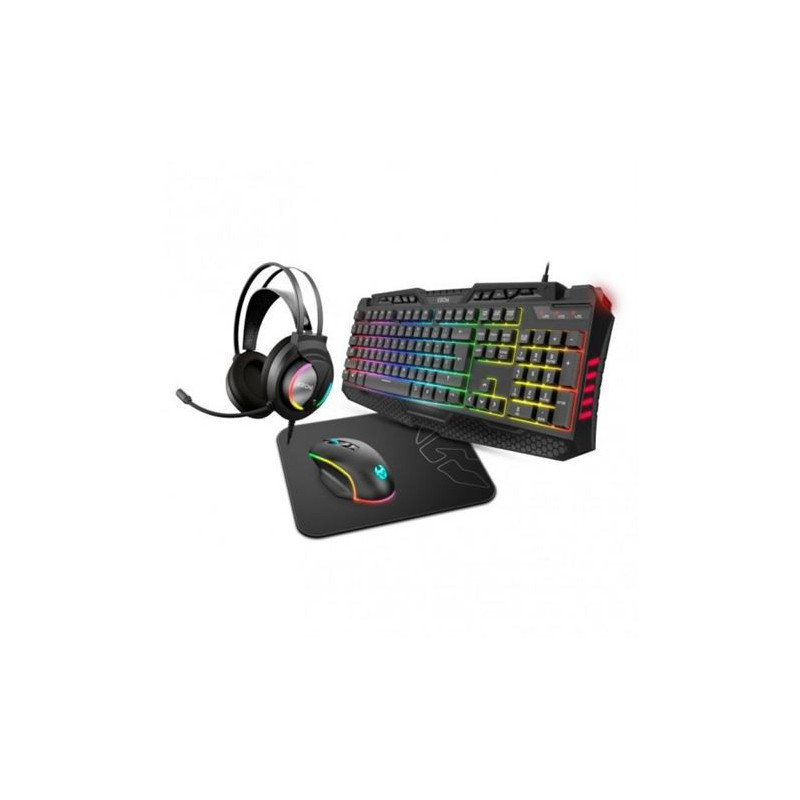 Talius - Gaming Kit V.2 (teclado + raton + auriculares +
