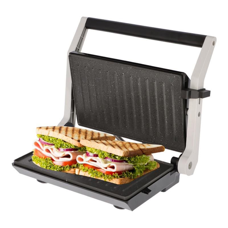Jata SW551 - Sandwichera XXL 4 Sandwiches Antiadherente 1400W