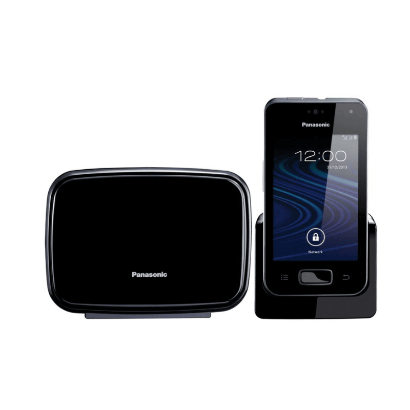 Panasonic KX-TG1612 Teléfono Inalámbrico DECT Duo Rojo