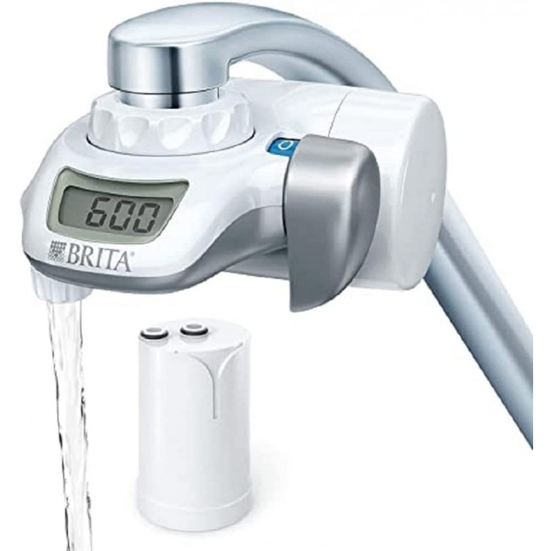 BRITA depósito Flow – Dispensador de Agua Filtrada con 1 cartucho MAXTRA+,  Filtro que reduce la cal y el cloro para un sabor óptimo, 8.2L, Color