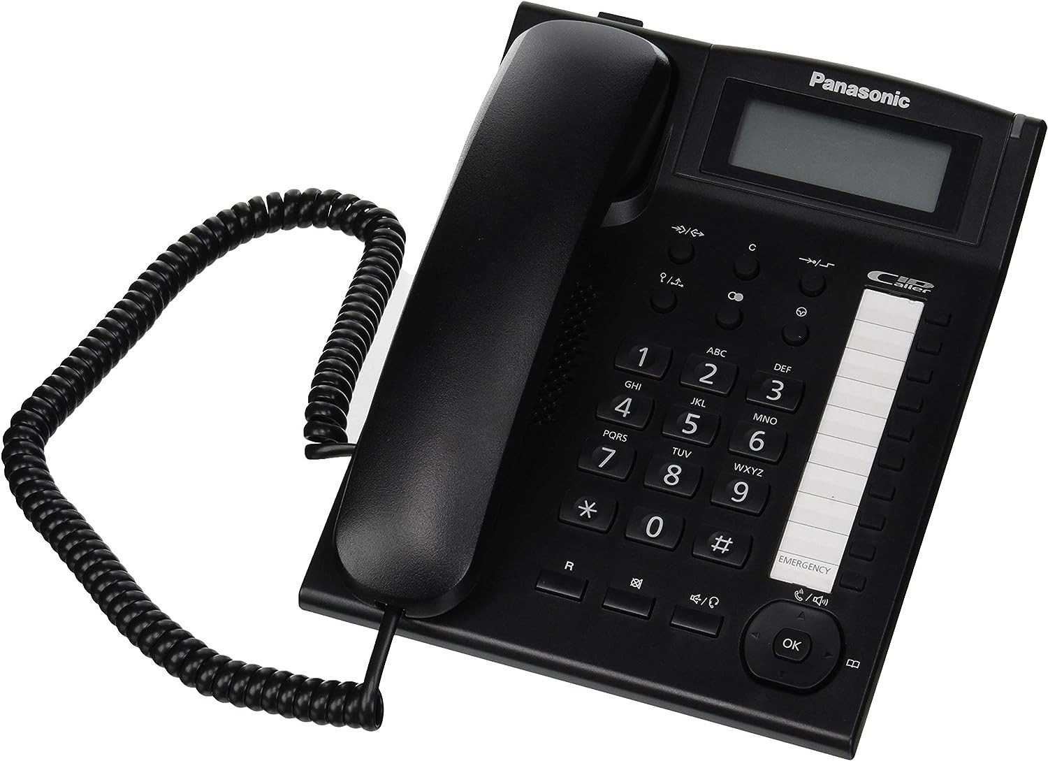 Panasonic KX-TGC313 - Teléfono Fijo Inalámbrico Trio (LCD, Identificador de  Llamadas, 16 H Uso Continuo, Localizador, Agenda de 50 números, Bloqueo