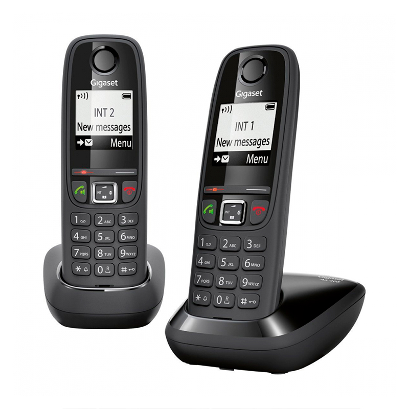Motorola C1003LB+ Trio Teléfono fijo DECT inalámbrico Trio - Color negro -  Pantalla LCD, 50 contactos, modo ECO - 3 unidades