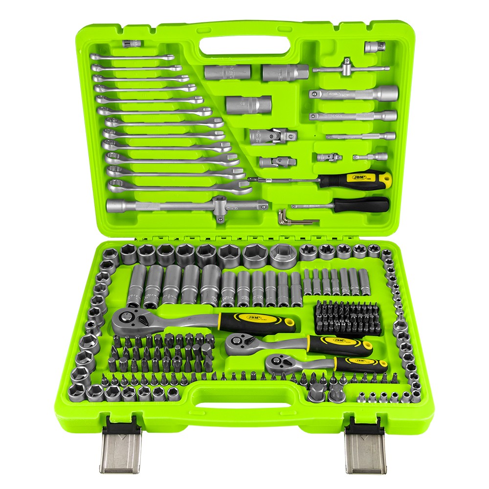 Caja metálica con 143 herramientas - JBM