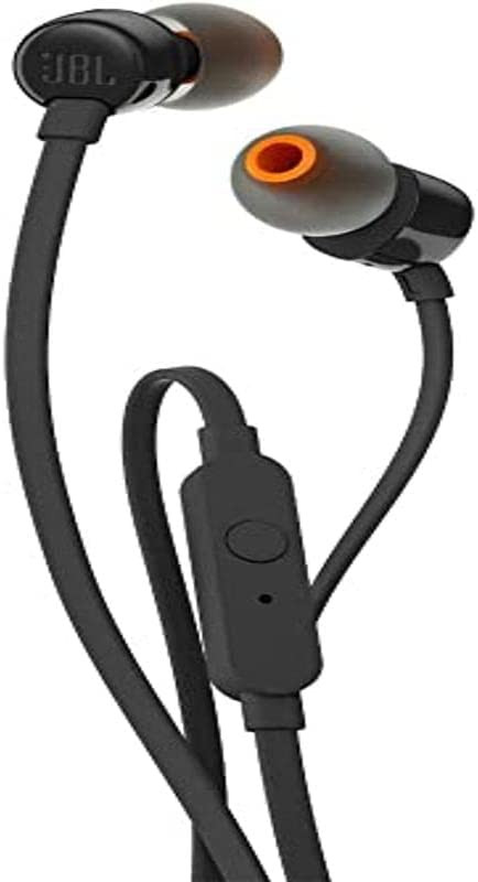 Auriculares JBL T110 In-Ear Micrófono Integrado Cable Plano