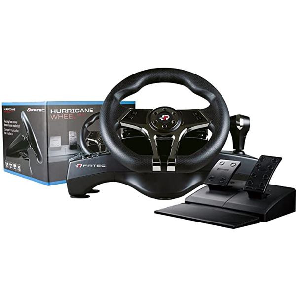 Volante Extraíble Formula Wheel para PS4, PS3, Xbox, Switch, PC - Negro