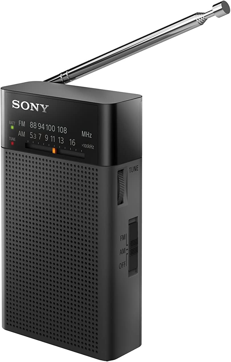 Radio Portátil Sony Bandas C/Antena Analógico Electrónica Audio
